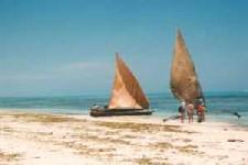 Dhow at Jambiani